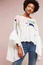 Pankaj & Nidhi Havena Embroidered Swing Blouse