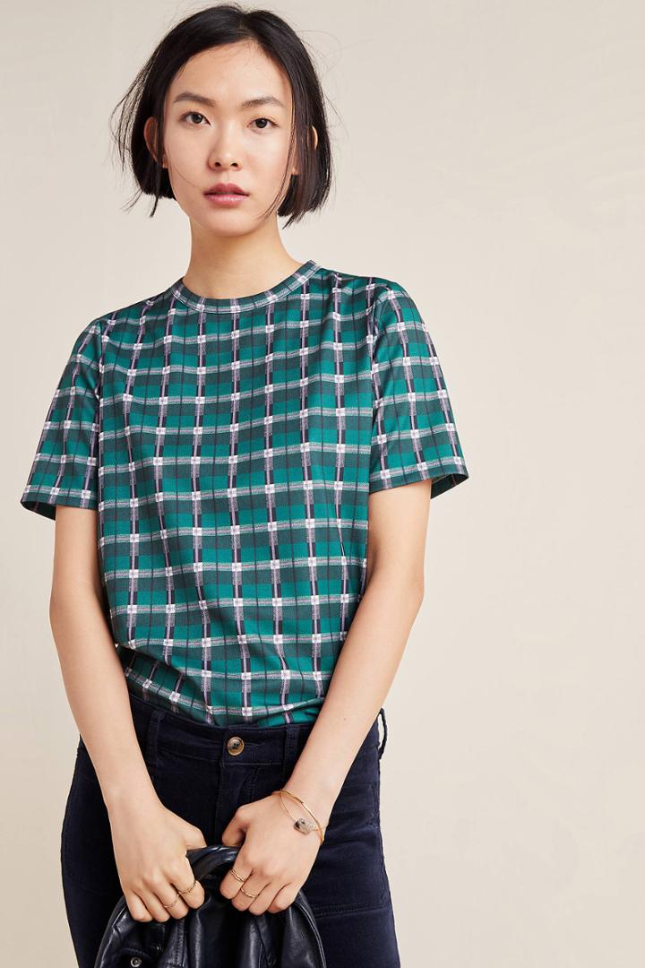Hutch Esme Plaid Top