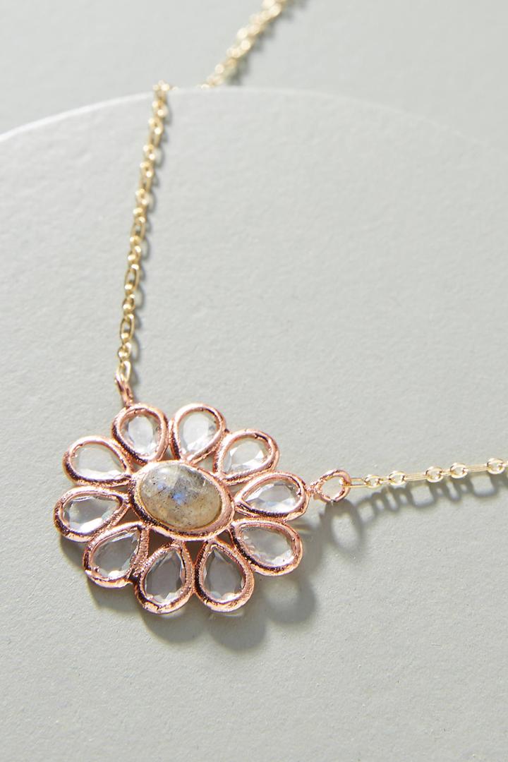 Serefina Desert Flower Pendant Necklace