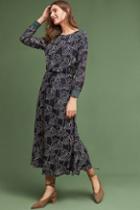 Anthropologie Isabeau Silk Dress