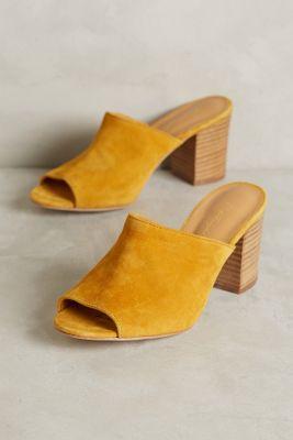 Miss Albright Maroccana Mules Yellow