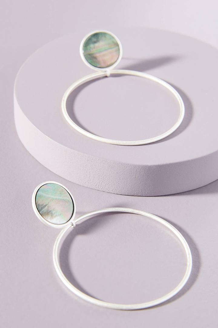 Anthropologie Andy Hoop Earrings