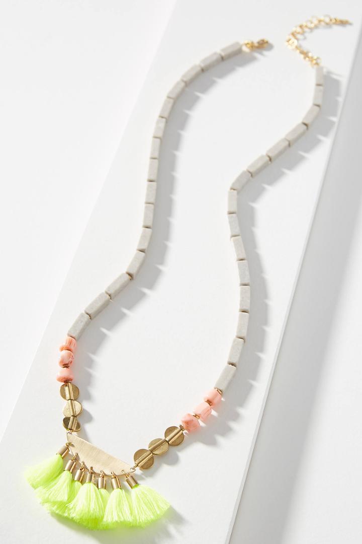 David Aubrey Uma Fan Necklace