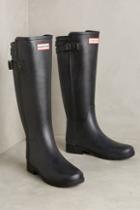 Hunter Original Refined Rain Boots Black Motif