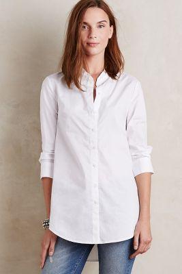 Hd In Paris Pleated Poplin Buttondown