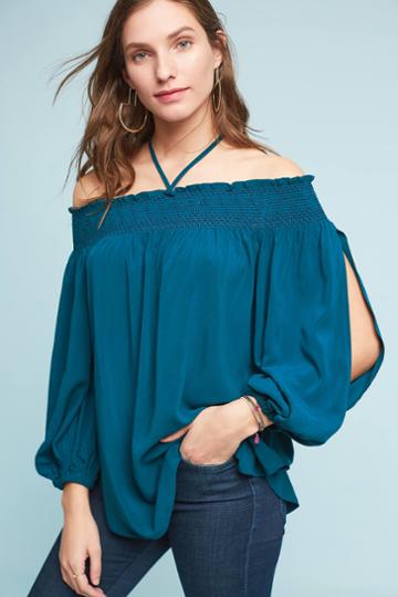 Holding Horses Rosario Off-the-shoulder Top