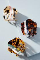 Anthropologie Triple Play Hair Clip Set