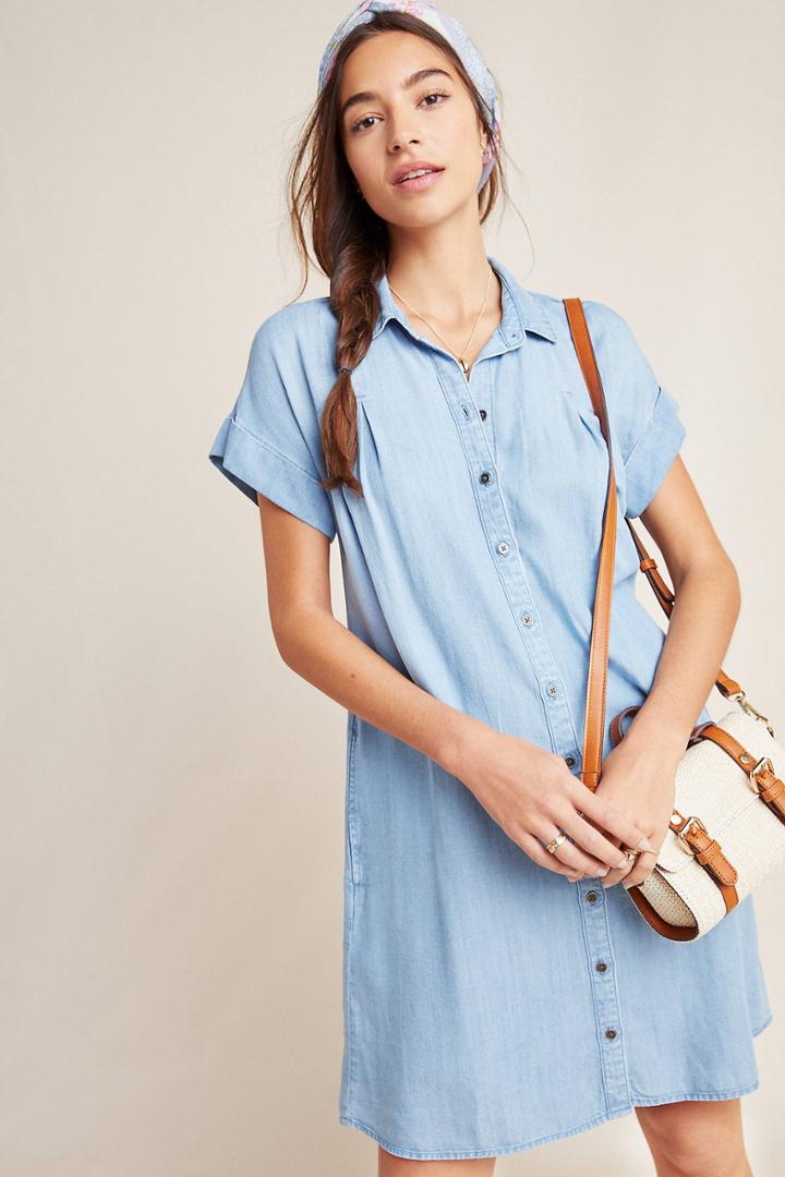 Cloth & Stone Janine Denim Shirtdress