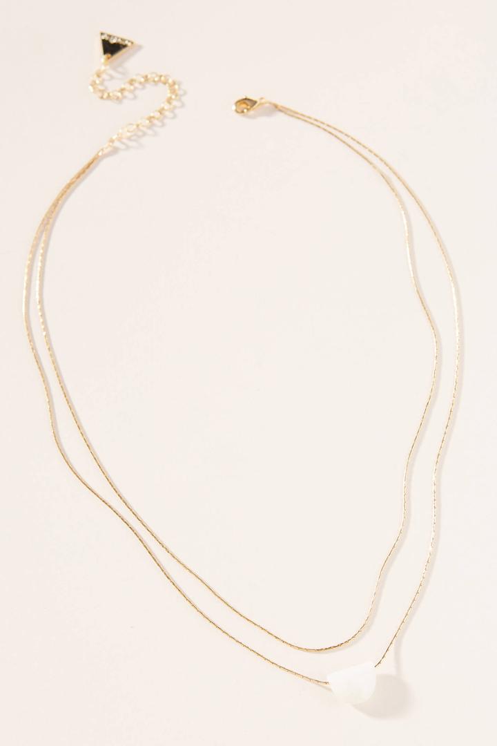 Serefina Brie Gemstone Layered Necklace