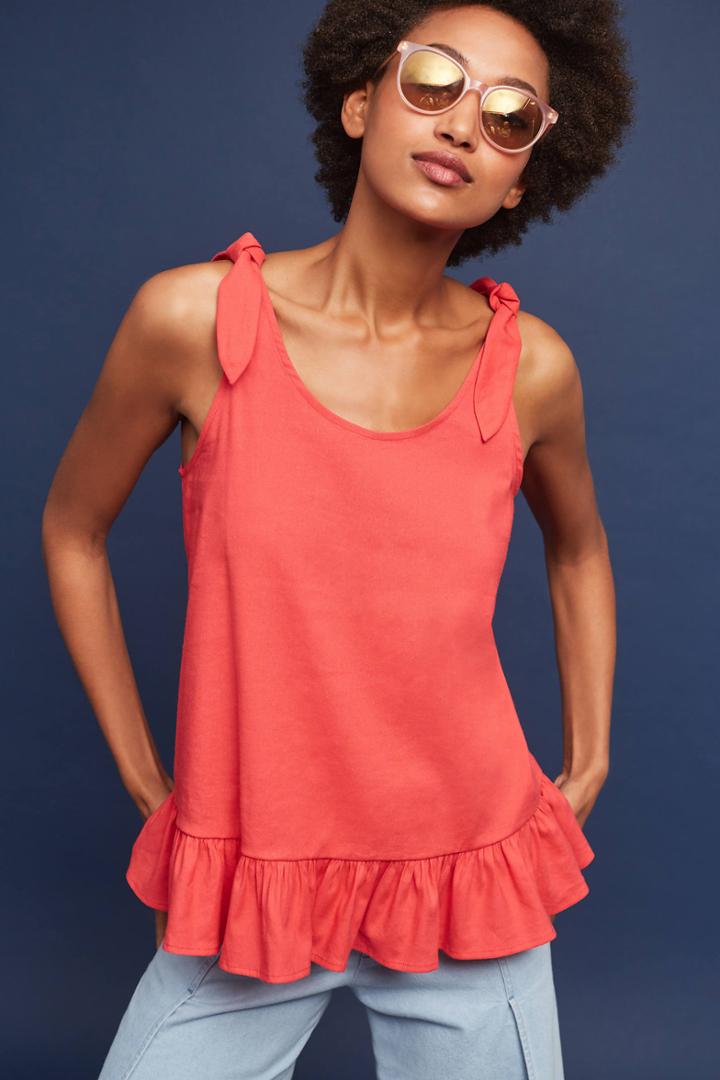Ro & De Phoebe Tie-strap Top