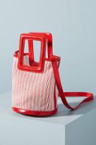 Solid & Striped Pookie Striped Mesh Mini Tote Bag