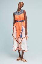 Love Binetti Tiered Ombre Midi Dress