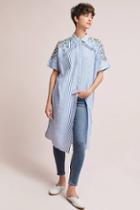 5x By Ajit Kumar Neysa Embroidered Shirtdress