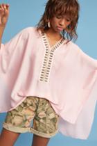 Anthropologie June Embroidered Poncho
