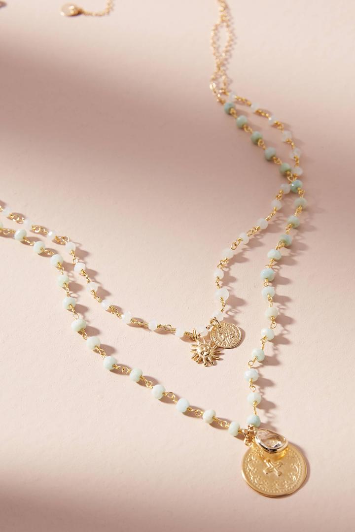 Tess + Tricia Duo Charm Layered Necklace