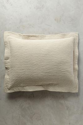 Peacock Alley Bradley Sham Neutral Standard Shams Bedding