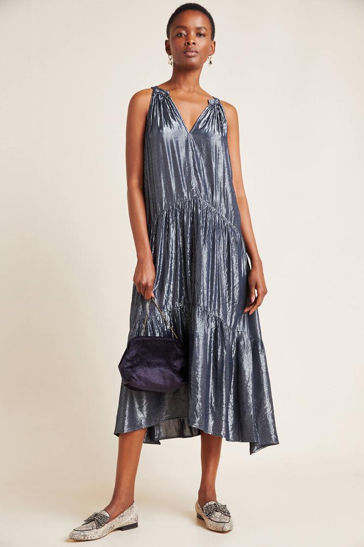 Velvet By Graham & Spencer Jorja Tiered Midi Dress