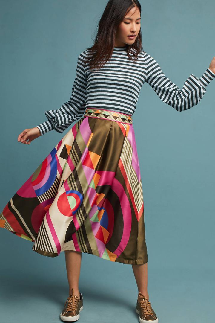 Manish Arora Fitzroy Midi Skirt