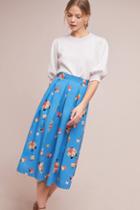 Emily And Fin Alyssa Floral Midi Skirt