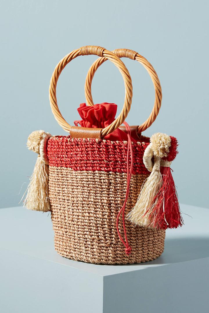 Serpui Marie Lauren Mini Bucket Bag