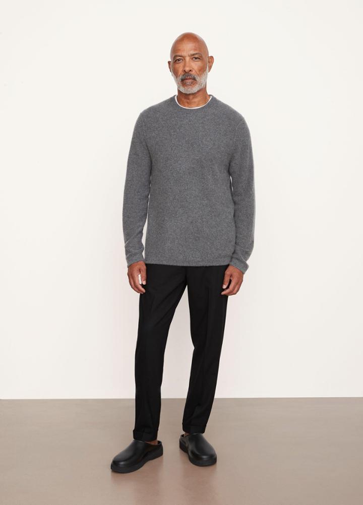 Vince Plush Cashmere Long Sleeve Crew