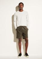 Vince Micro Cord Pull On Short
