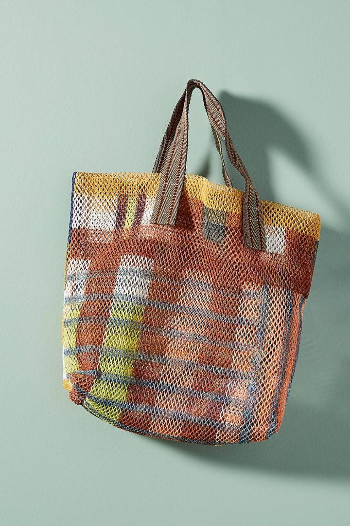 Epice Aviana Plaid Tote Bag