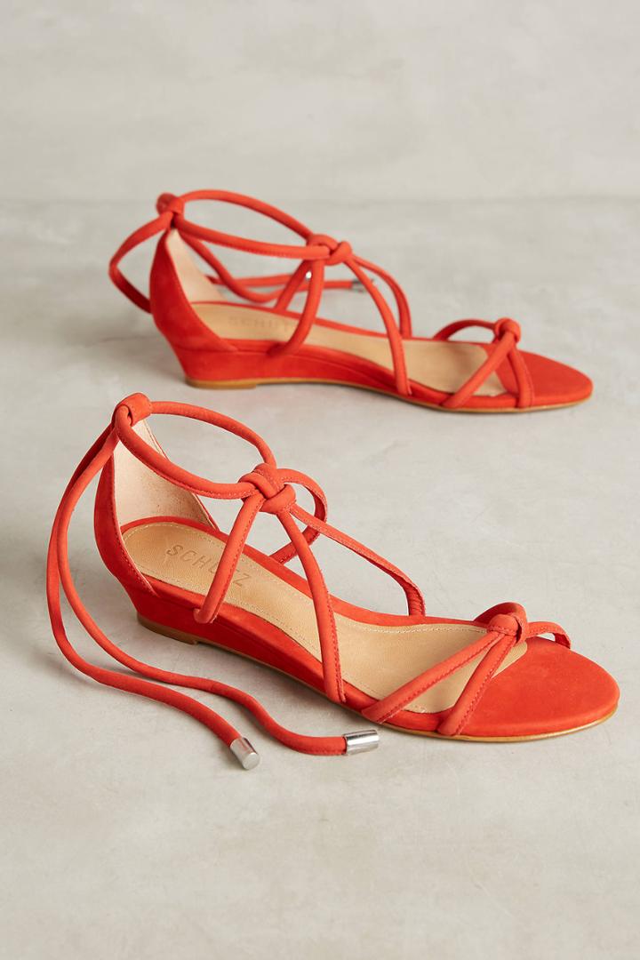 Schutz Margarete Knotted Micro Wedges