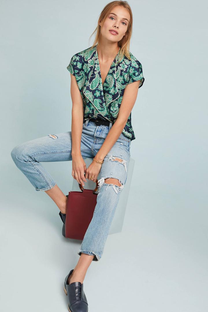 Corey Lynn Calter Desi Blouse