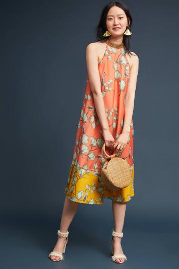 Varun Bahl Beaded Blossom Dress
