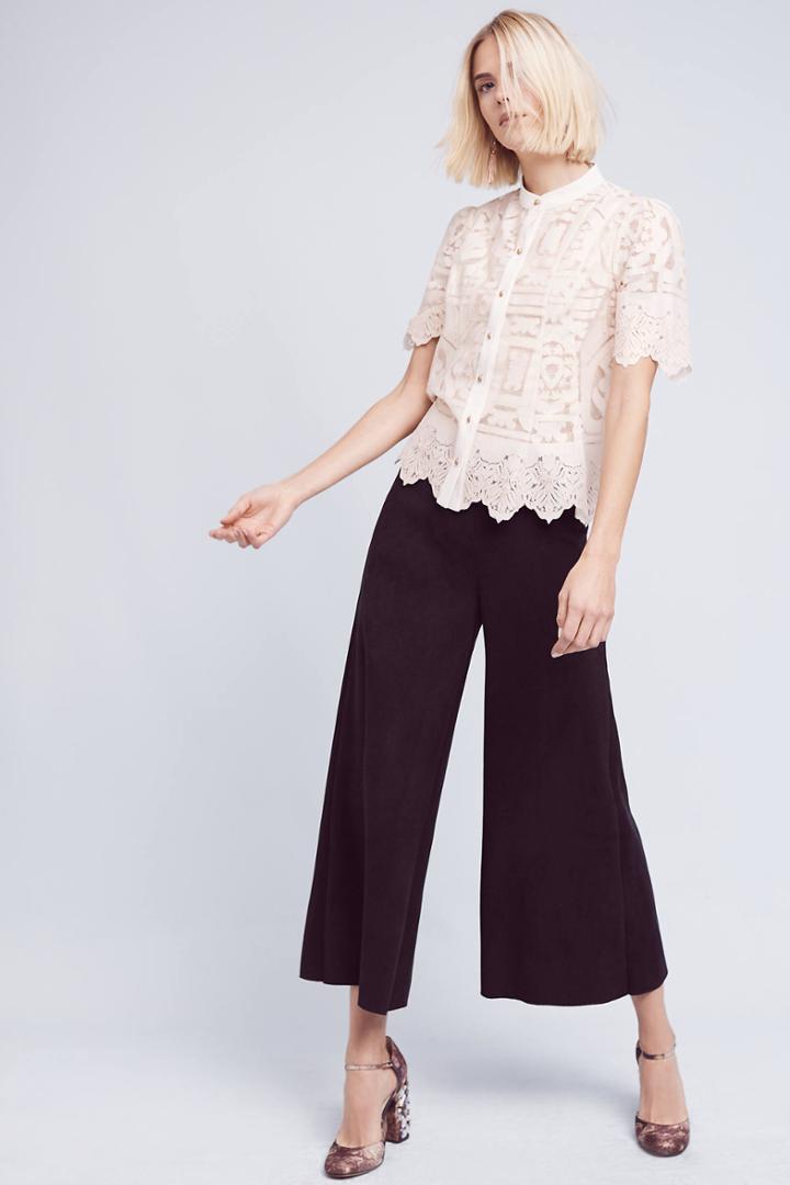 Floreat Sagesse Open-shoulder Buttondown