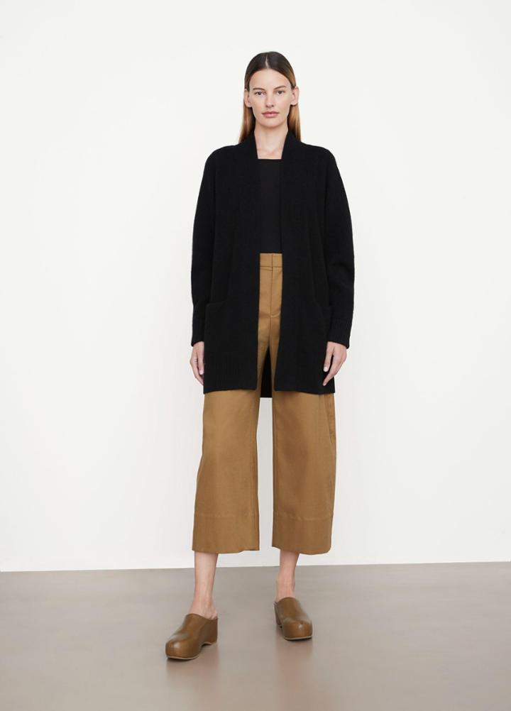 Vince Cashmere Open Front Cardigan