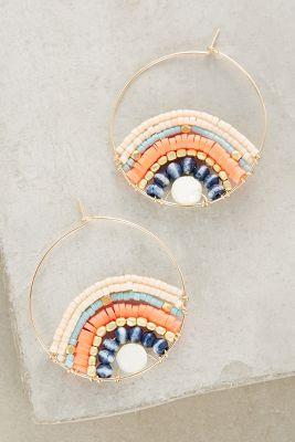 Anthropologie X Kui Co. Jima Hoops