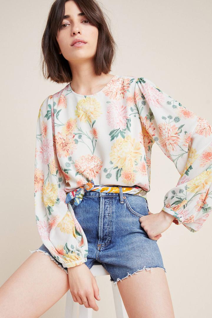 Yumi Kim Hydrangea Blouse