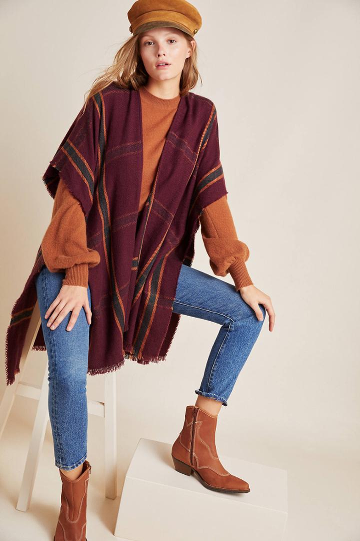 Anthropologie Catalina Fringed Kimono