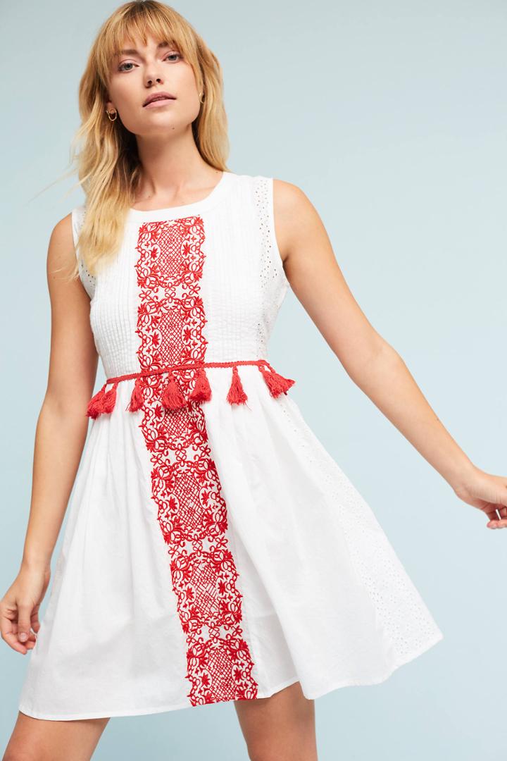 Chantik Margaret Embroidered Dress
