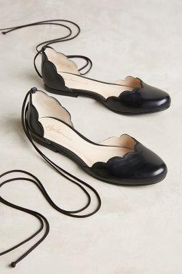 Guilhermina Scalloped D'orsays Black