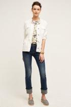 Pilcro Parallel Selvage High-cuff Jeans Spring Tide