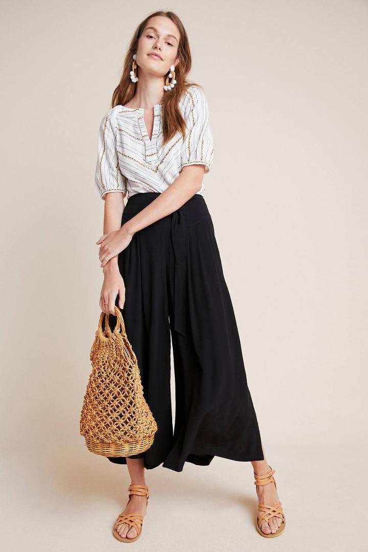 Maeve Brooklyn Wide-leg Pants