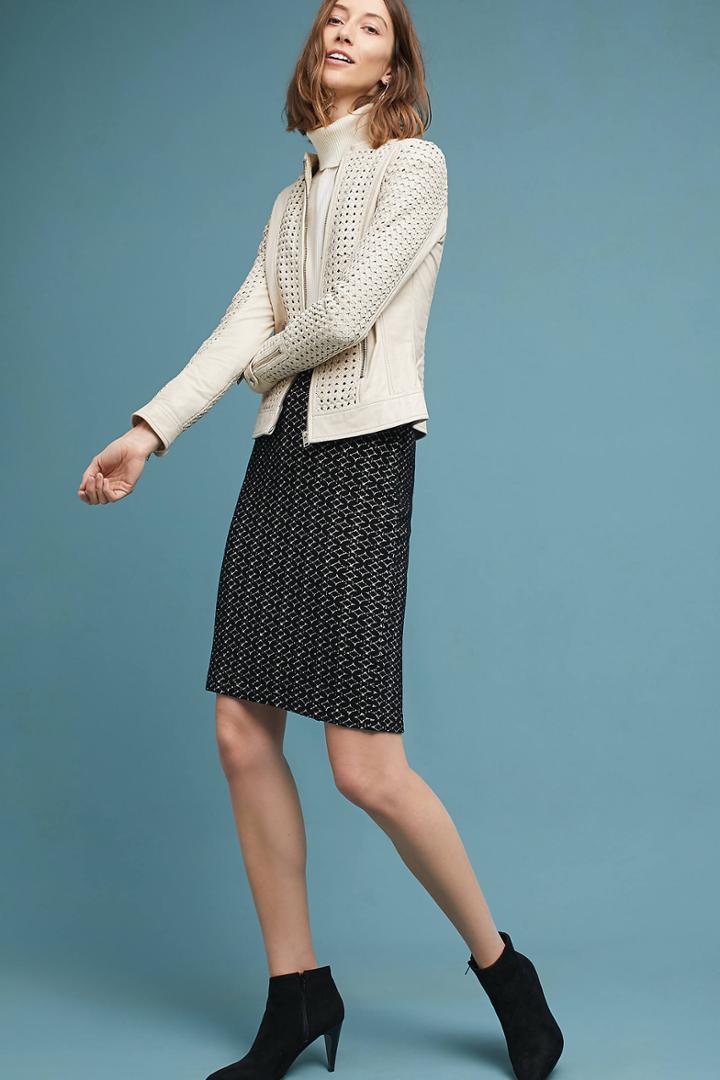 Maeve Samantha Knit Pencil Skirt
