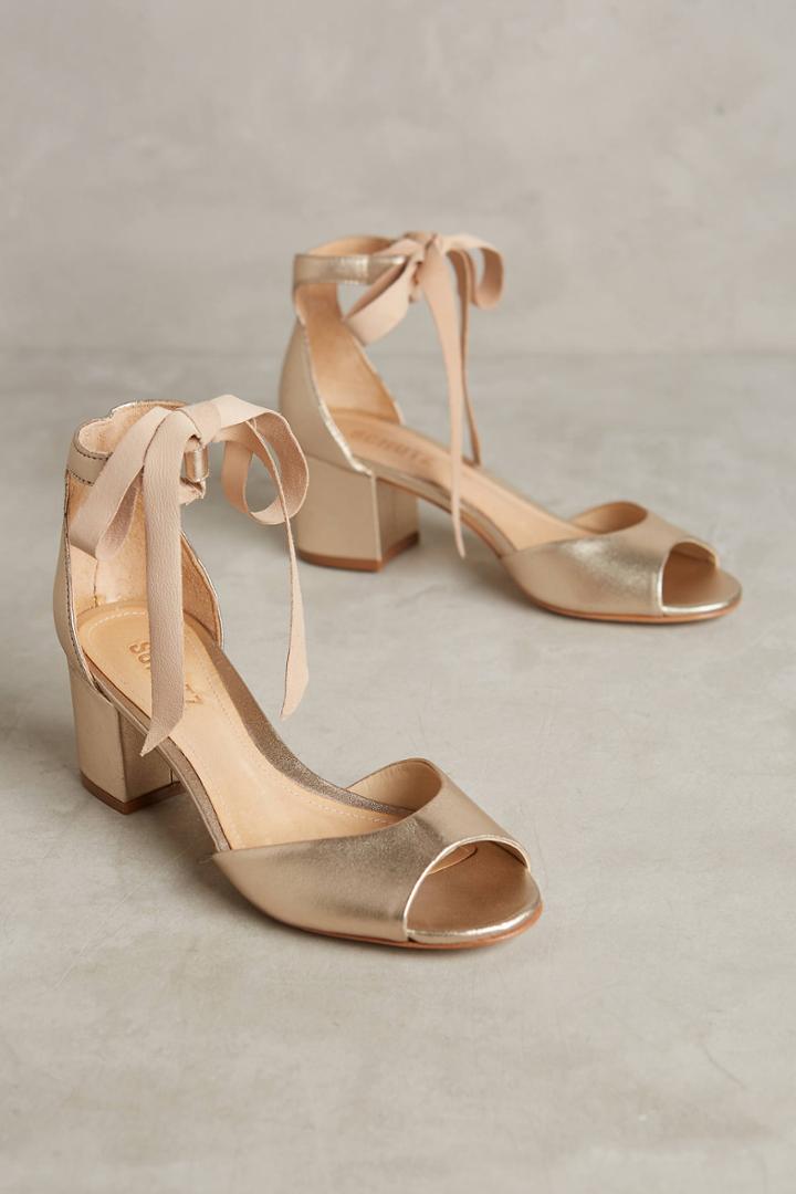Schutz Nere Block Heels