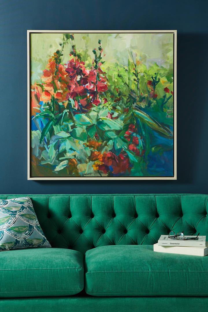 Anthropologie Foxgloves Wall Art