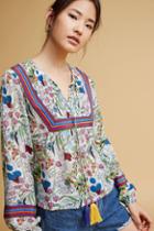 Isato Maita Peasant Blouse
