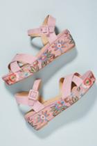 Chelsea Crew Floral Flatform Sandals