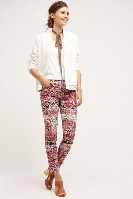7 For All Mankind Ankle Skinny Jeans Olympia Mosaic