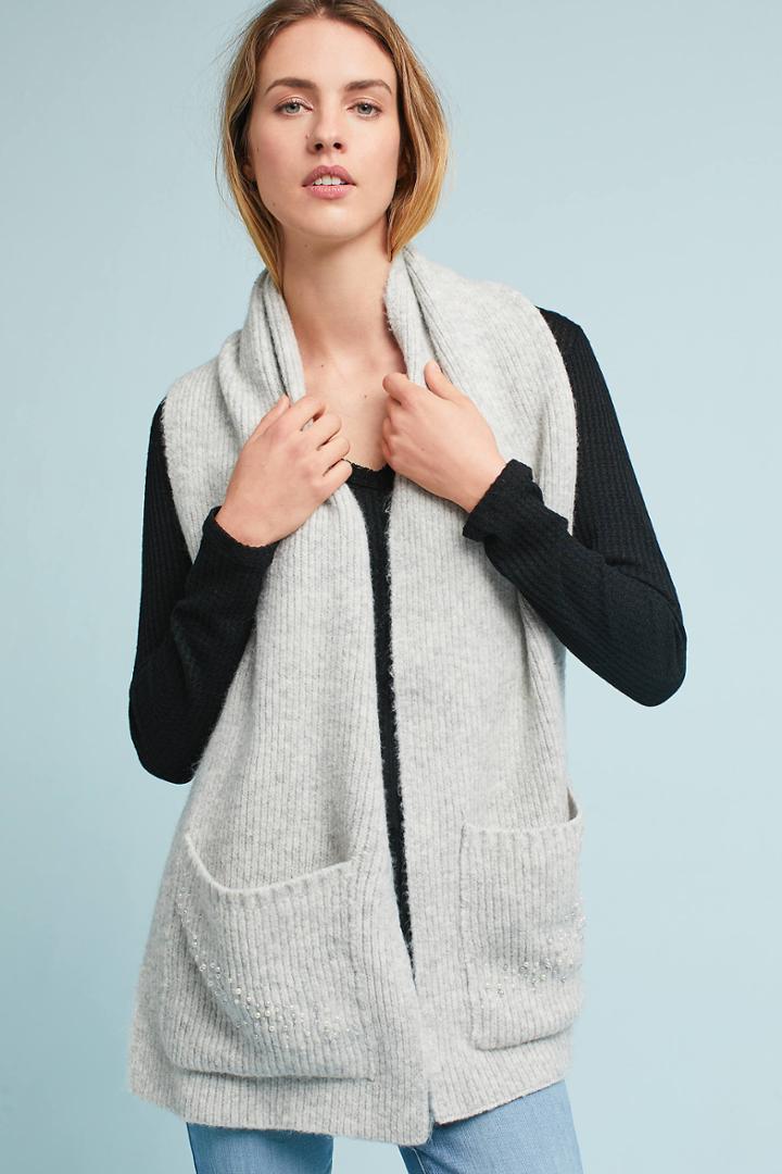 Anthropologie Pocket Scarf