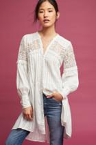 Featherbone Pintucked Lace Tunic