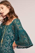 Korovilas Lace Bell-sleeve Dress