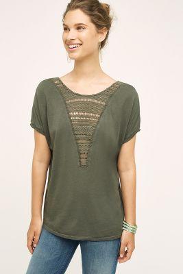 Tiny Macrame Bib Tee