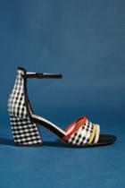 Bibi Lou Gigham Heeled Sandals